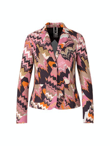 Bunt bedruckter Blazer