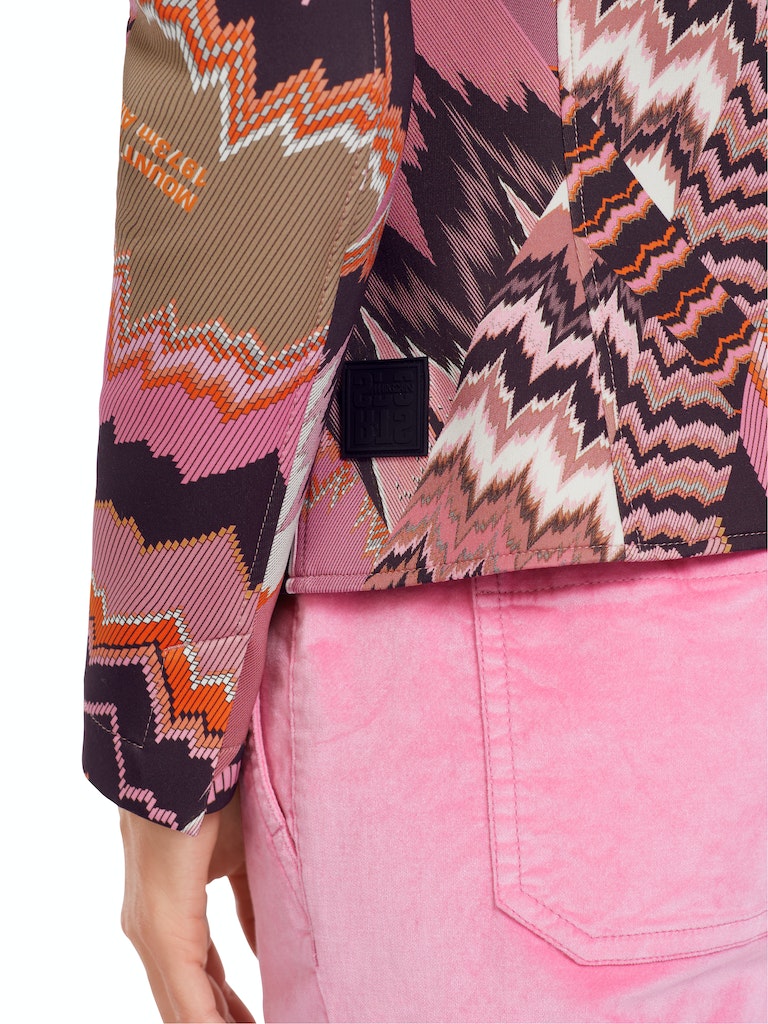 Bunt bedruckter Blazer