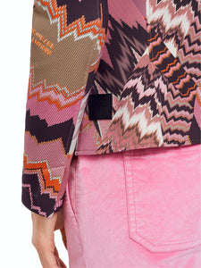 Bunt bedruckter Blazer