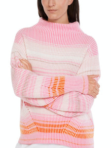 Stehkragenpulli Knitted in Germany