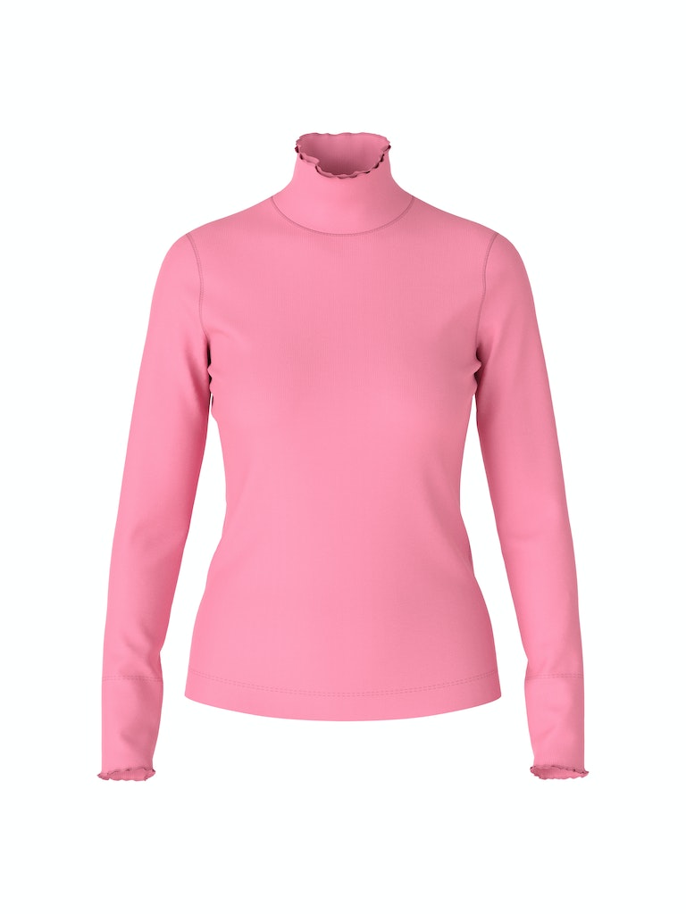 Longsleeve mit Stehkragen