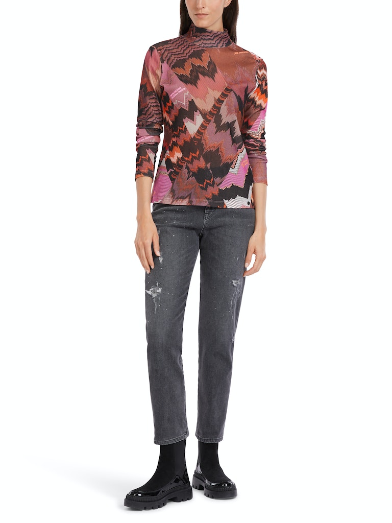 Bunt bedruckter T-Shirt