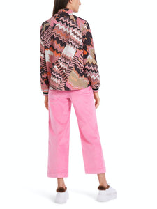 Bluse im Allover-Print