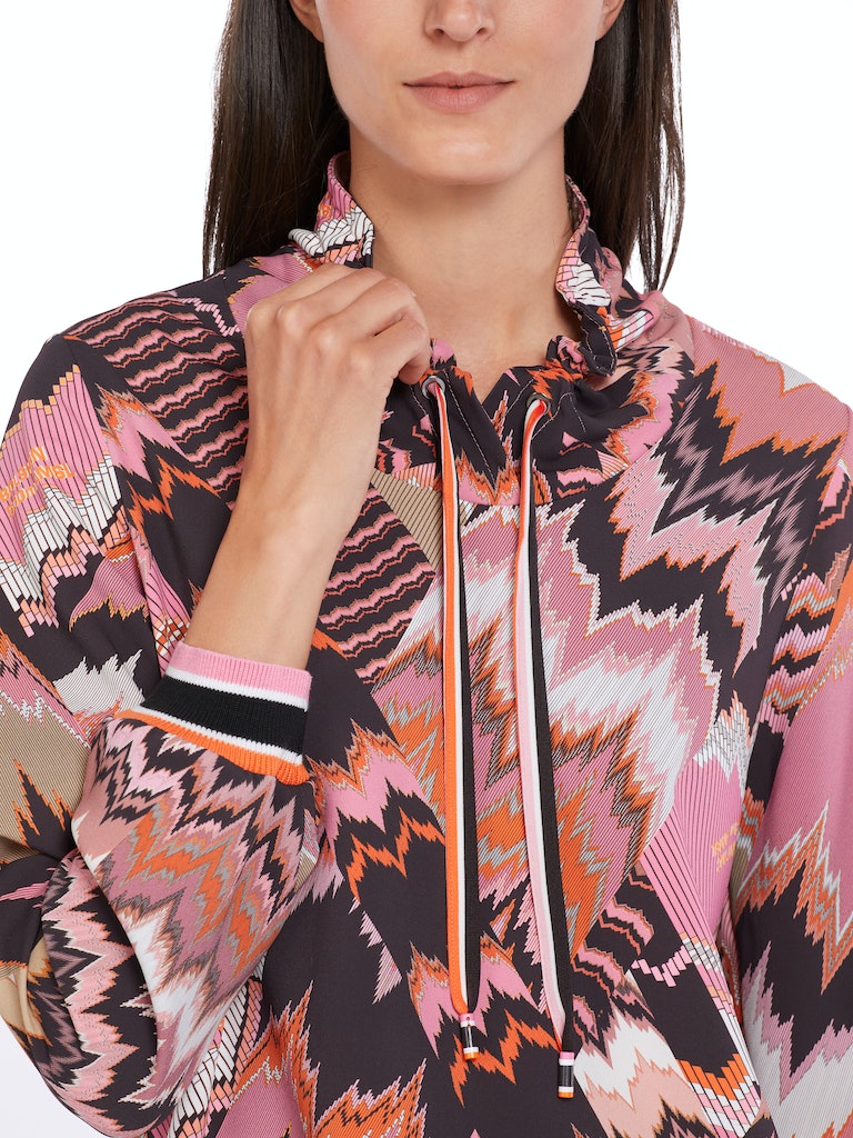 Bluse im Allover-Print