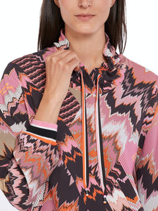 Bluse im Allover-Print