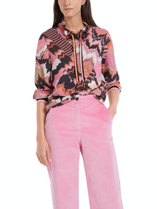Bluse im Allover-Print