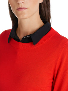 Pulli aus Feinstrick "Rethink Together"