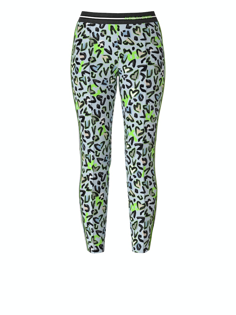 Schmale Hose SOFIA mit Allover-Print