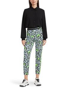 Schmale Hose SOFIA mit Allover-Print