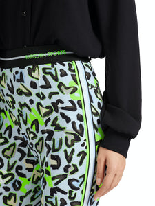 Schmale Hose SOFIA mit Allover-Print