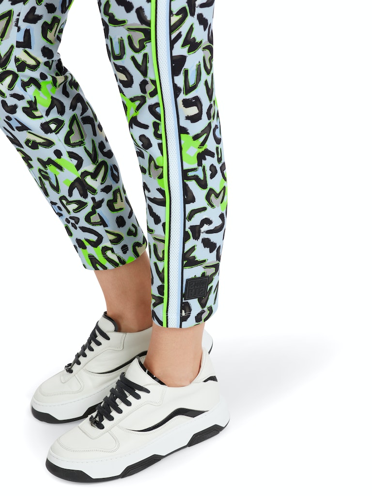 Schmale Hose SOFIA mit Allover-Print