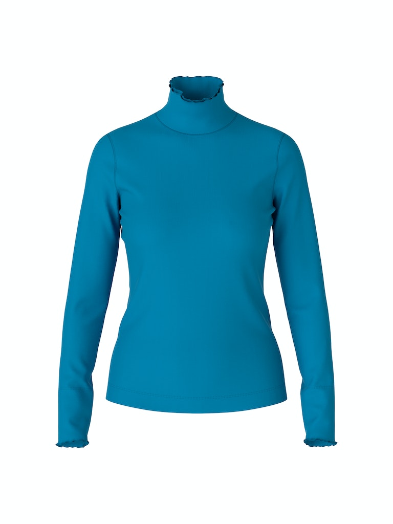 Longsleeve mit Stehkragen
