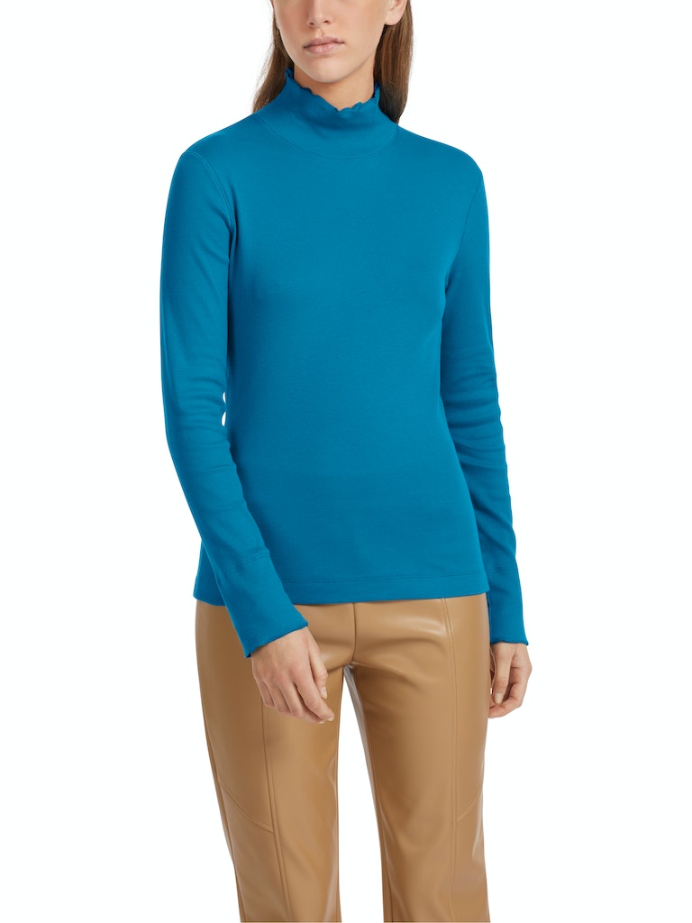 Longsleeve mit Stehkragen