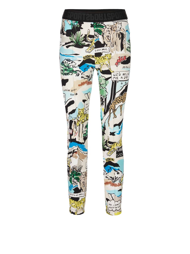 Schmale Hose SOFIA mit Comic-Print