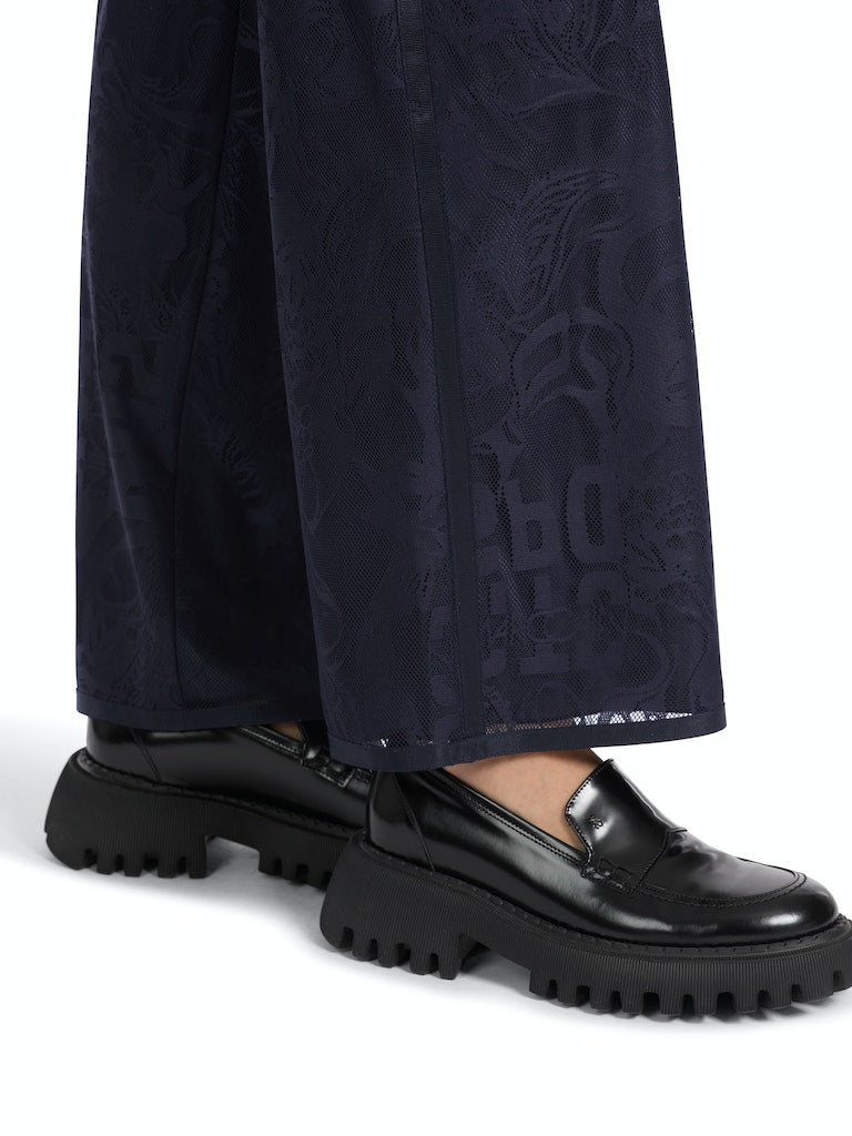 Weite Hose WELBY aus Tüllspitze