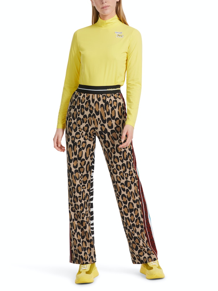 Hose WELBY mit Zebra- und Leo-Print