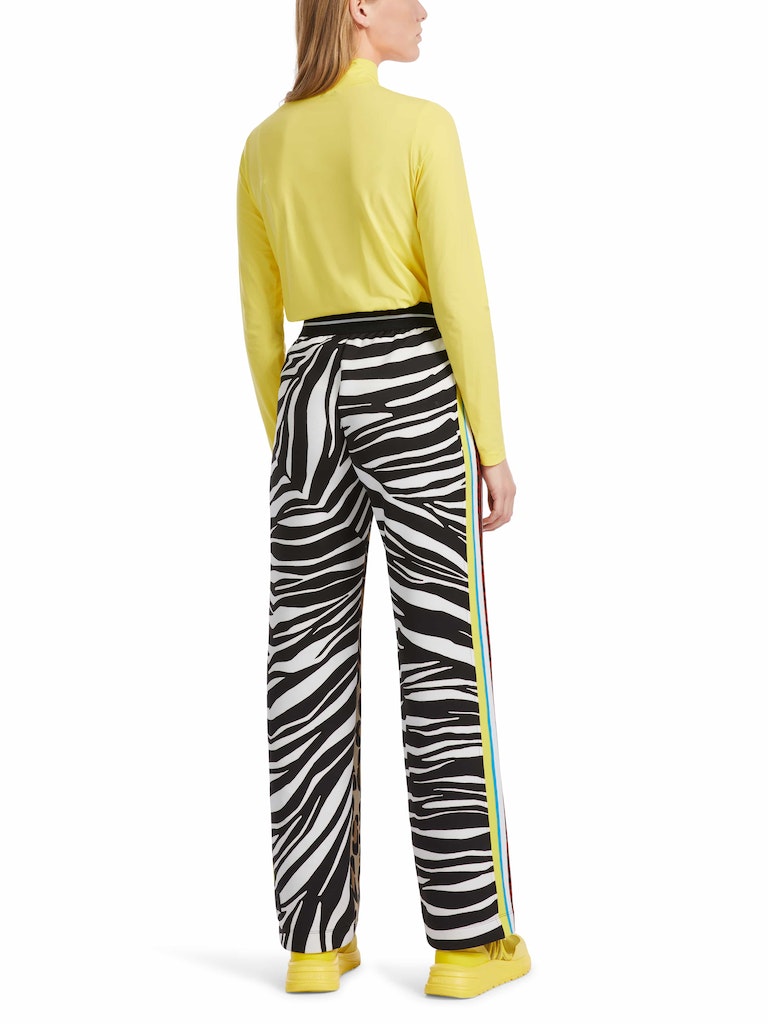 Hose WELBY mit Zebra- und Leo-Print