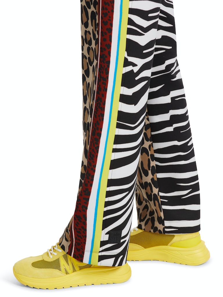 Hose WELBY mit Zebra- und Leo-Print