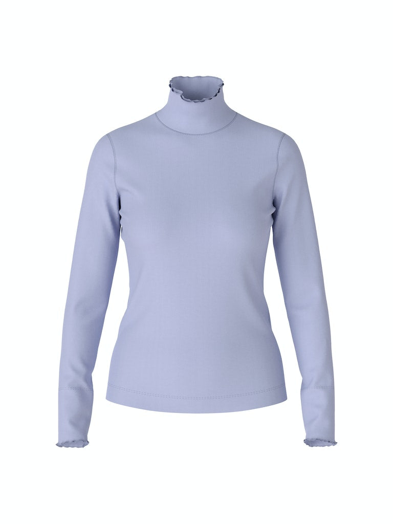 Longsleeve mit Stehkragen