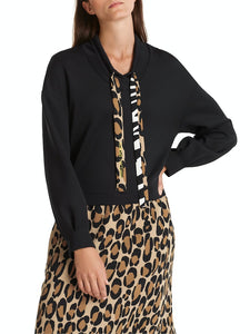 Two-in-One-Kleid mit Leo-Print