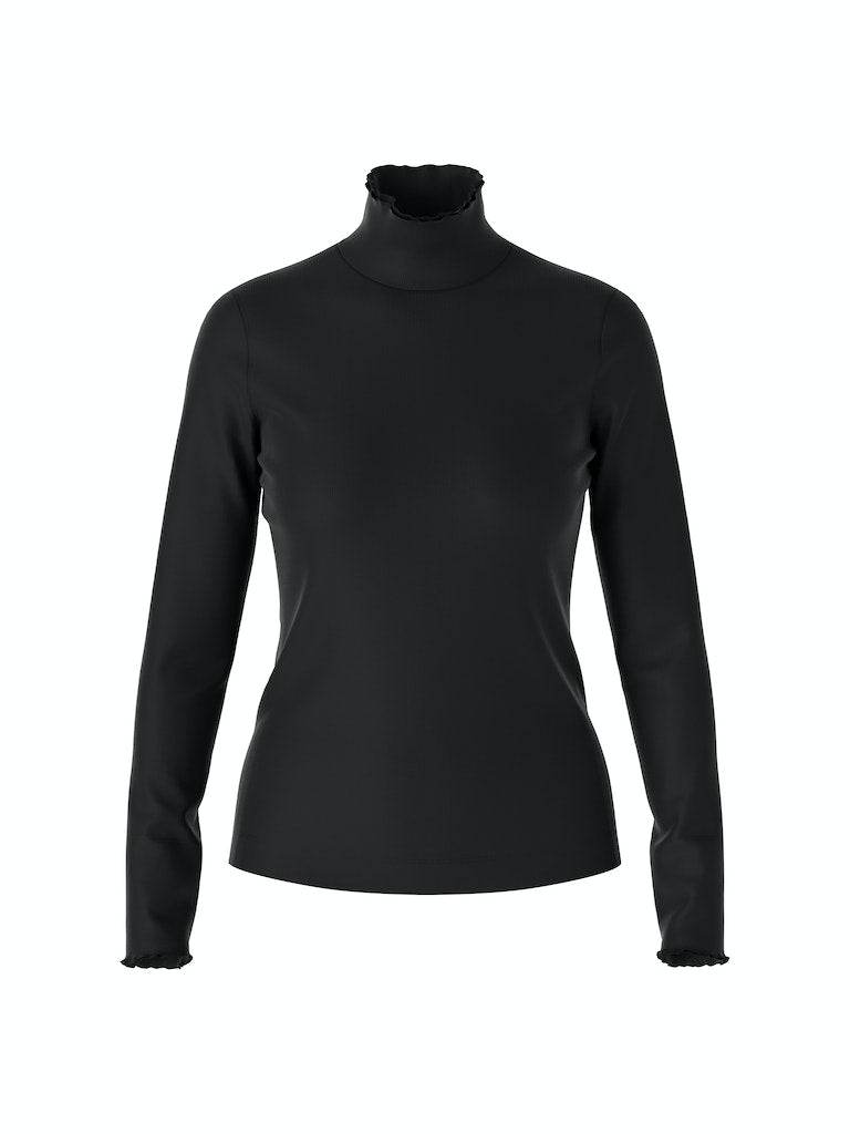 Longsleeve mit Stehkragen