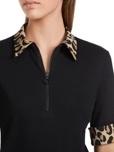 Polo-Shirt mit Zippverschluss