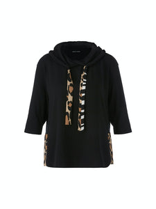 Raglanbluse mit cooler Kragenlösung