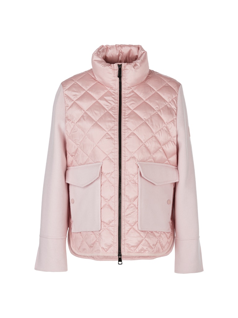 Outdoor-Jacke in Materialmix- AUSVERKAUFT