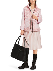 Outdoor-Jacke in Materialmix- AUSVERKAUFT