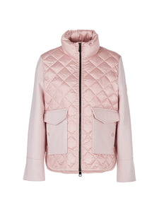 Outdoor-Jacke in Materialmix- AUSVERKAUFT