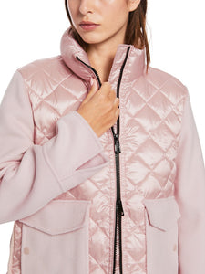Outdoor-Jacke in Materialmix- AUSVERKAUFT