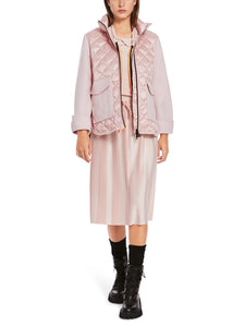 Outdoor-Jacke in Materialmix- AUSVERKAUFT
