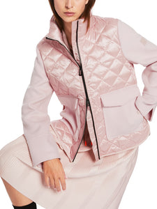 Outdoor-Jacke in Materialmix- AUSVERKAUFT