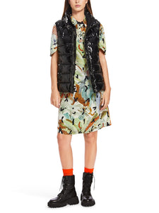 Polokleid in Viskose "Rethink Together"