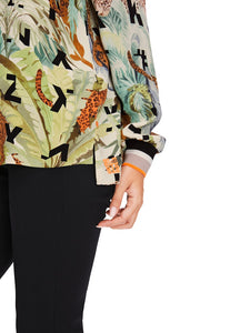 Lässige Viskosebluse "Rethink Together"