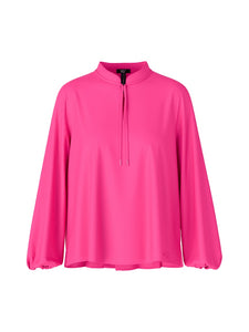 Weite Bluse mit Langarm