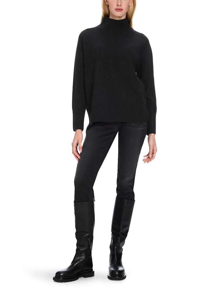 Mock-Neck-Pullover "Rethink Together"