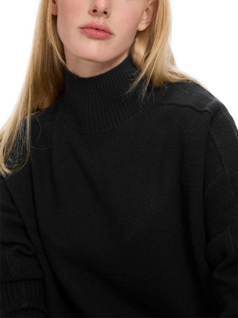 Mock-Neck-Pullover "Rethink Together"