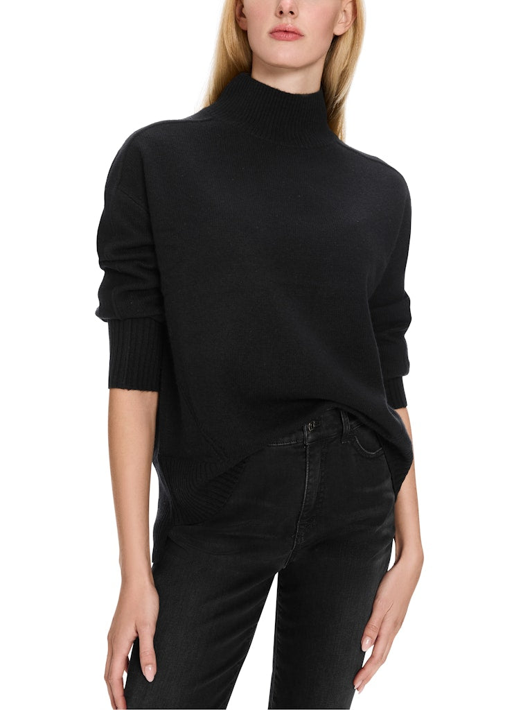 Mock-Neck-Pullover "Rethink Together"