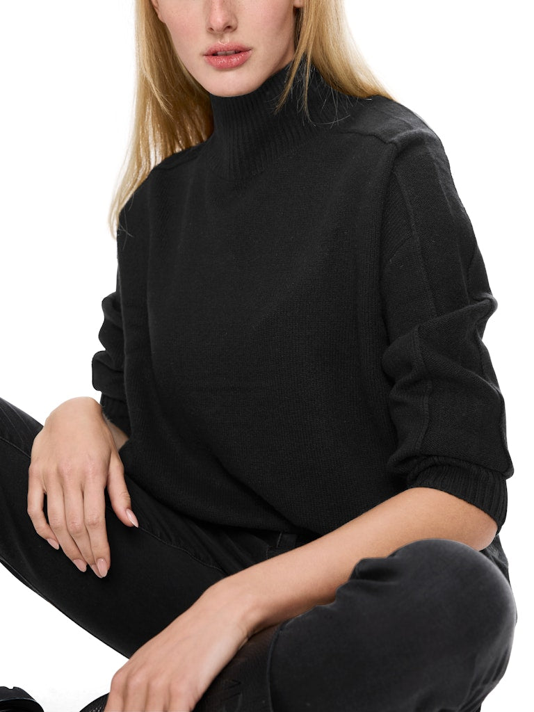 Mock-Neck-Pullover "Rethink Together"