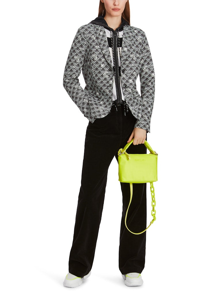 Bedruckter  Blazer in Scuba-Jersey
