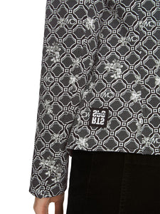 Bedruckter  Blazer in Scuba-Jersey
