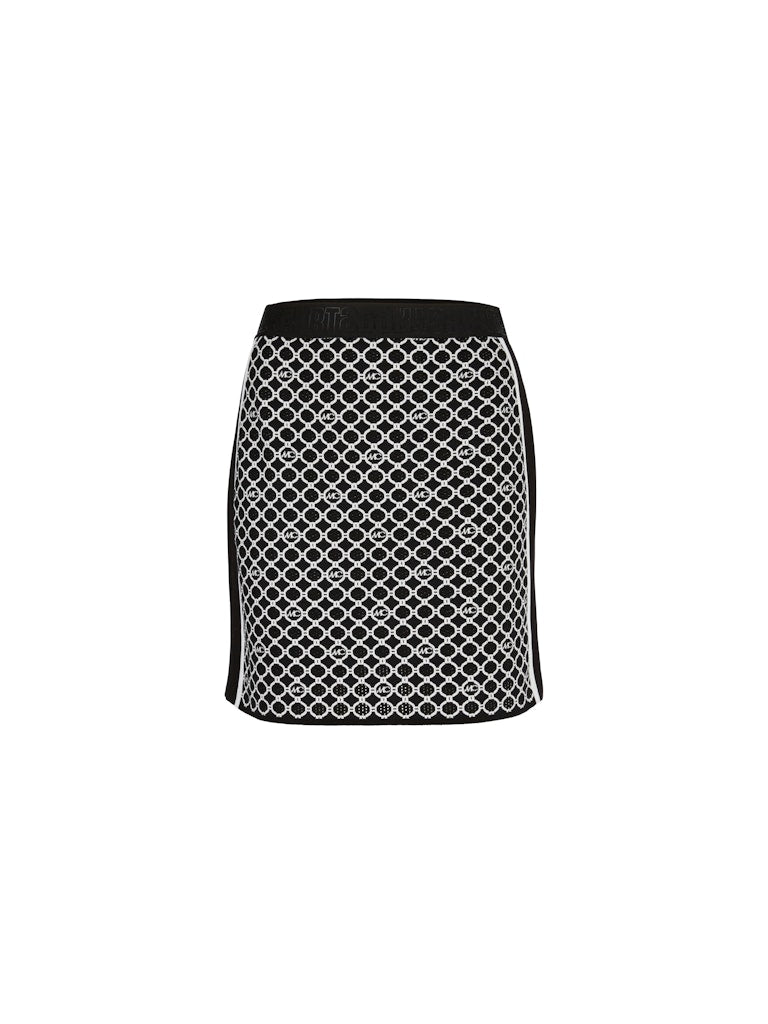 Schmaler Minirock Knitted In Germany