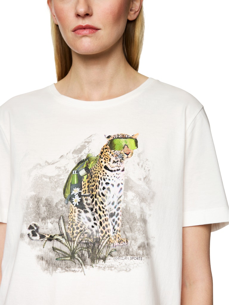 T-Shirt mit Wander-Leo