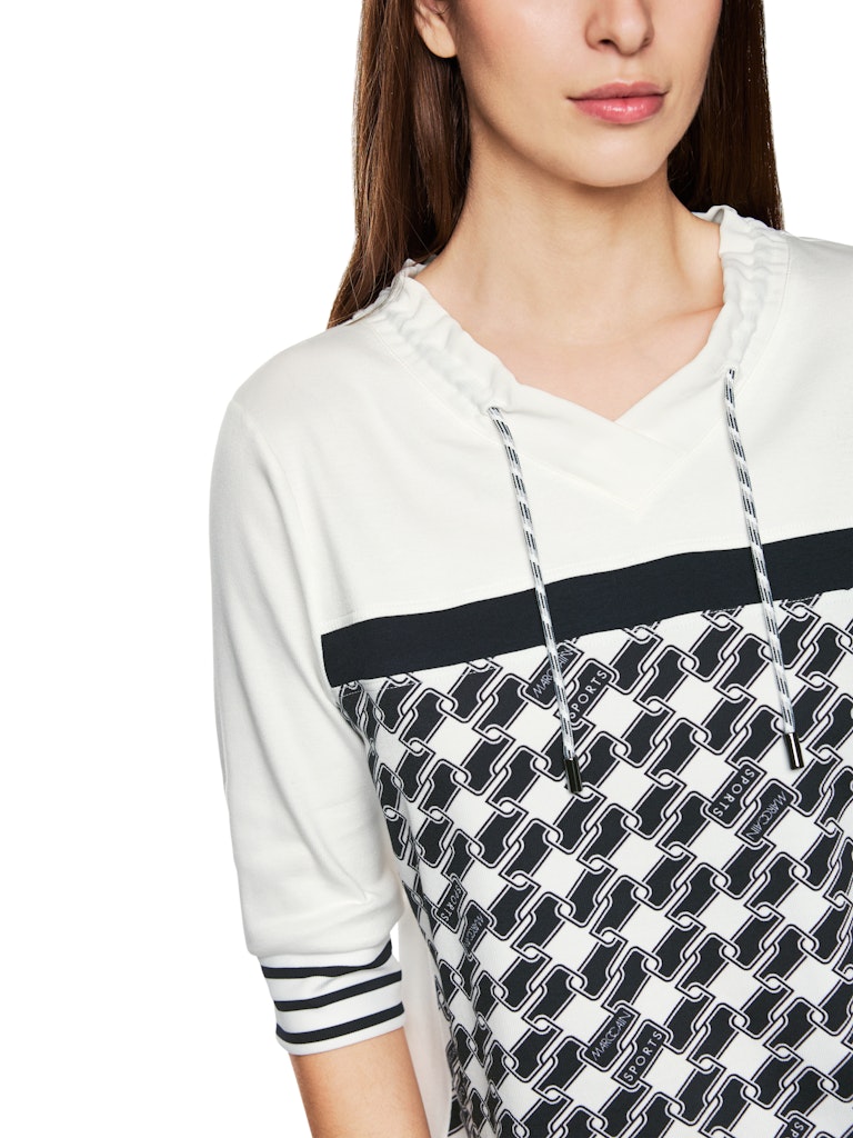 Blusenshirt mit Cube-Design