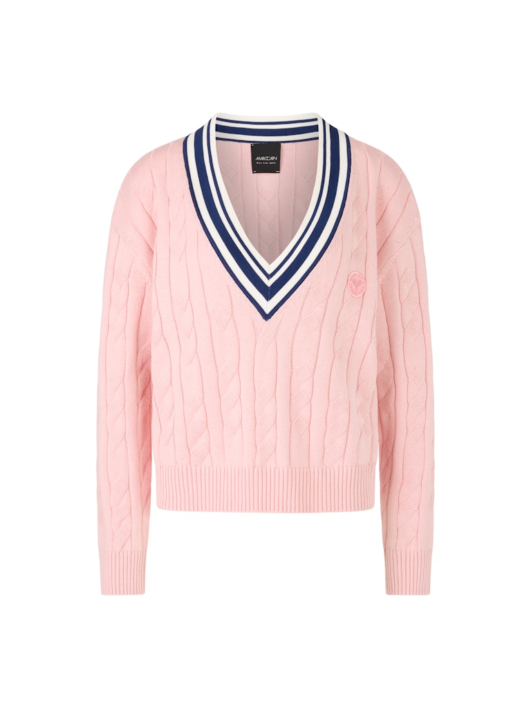 Pullover mit Zopfmuster