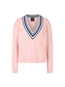 Pullover mit Zopfmuster