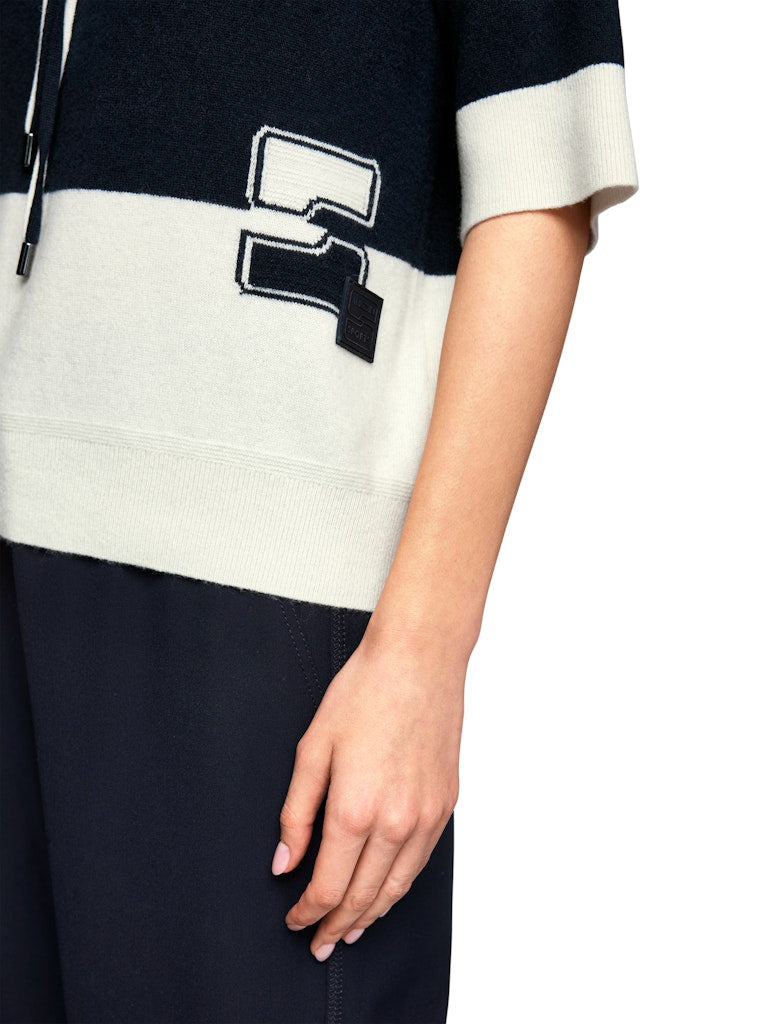 Kapuzenpullover mit Kaschmir