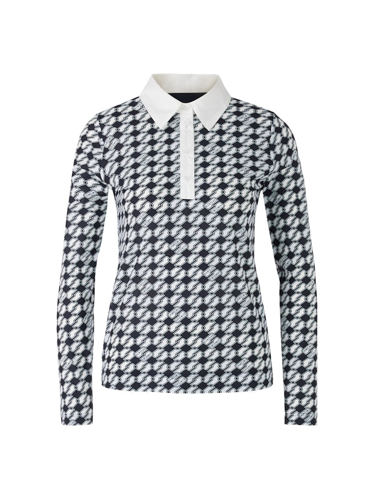 Poloshirt mit Knopfleiste