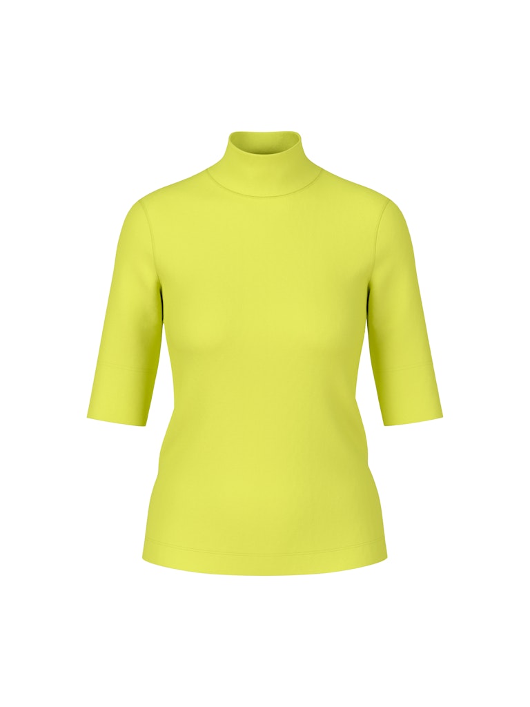 Basic-Shirt aus Baumwollstretch